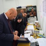 The College of Veterinary Medicine receiving the Central Committee for Examination Supervision in the University of Karbala.