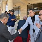 Part of the reception of participants and guests at the Third International Scientific Conference of the Faculty of Veterinary Medicine – Karbala University