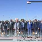 Dean of the College of Veterinary Medicine Participates in the “Crown of Chastity” Festival at the University of Kerbala