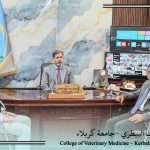 The President of Karbala University Inspects Reconstruction Projects and Visits the Research Laboratory at the College of Veterinary Medicine, Commending its Comprehensive Achievements