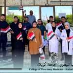 وحدة النشاطات الثقافية في كلية الطب البيطري تنشر ألوان الفخر الوطني احتفاءً باليوم الوطني العراقي
