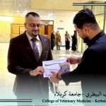 حملة توعوية في كلية الطب البيطري بجامعة كربلاء للحد من مخاطر المخدرات