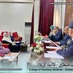 كلية الطب البيطري تستضيف لجنة اختبار صلاحية تدريس