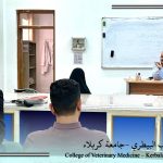 اجتماع دوري لطلبة الدراسات العليا في السنة البحثية بفرع الفسلجة والكيمياء الحياتية والأدوية في كلية الطب البيطري