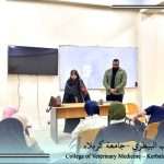كلية الطب البيطري تعقد اجتماع اختيار ممثل طلبة المرحلة الأولى برعاية عميد الكلية