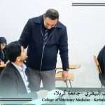 متابعة ميدانية لعميد كلية الطب البيطري لسير الامتحانات النهائية
