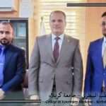 عميد كلية الطب البيطري يزور نقيب الأكاديميين مهنئاً بتسلّمه المنصب