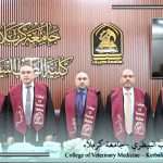 مناقشة رسالة ماجستير في كلية الطب البيطري – جامعة كربلاء / فرع التشريح والأنسجة
