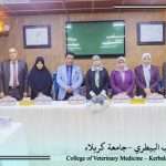 الأستاذ الدكتور احسان محمد صلبي يترأس لجنة مناقشة أطروحة دكتوراه في كلية التربية / جامعة القادسية