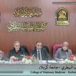 كلية الطب البيطري في جامعة كربلاء تستضيف لجنة اختبار صلاحية التدريس