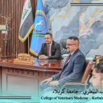 عميد كلية الطب البيطري يستقبل المهنئين بمناسبة عيد الأضحى المبارك