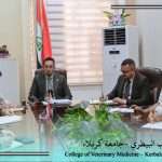 مجلس كلية الطب البيطري بجامعة كربلاء يعقد جلسته العاشرة ويؤكد تنفيذ توجيهات رئاسة الجامعة